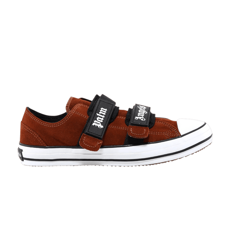 Palm Angels Velcro Vulcanized Low 'Brown' PMIA034E20LEA001 6001