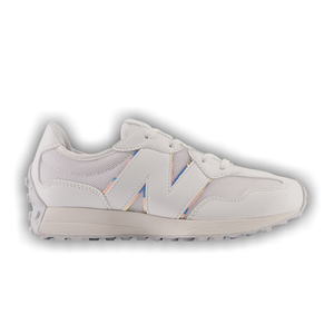 New Balance 327 Little Kid 'White Grey Iridescent'