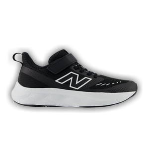 New Balance Fresh Foam 625 Bungee Lace Top Strap Little Kid 'Black White'