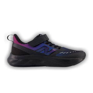 New Balance Fresh Foam 625 Bungee Lace Top Strap Little Kid 'Black Purple Fuchsia'