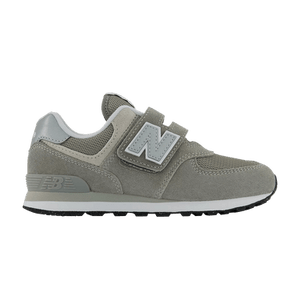 New Balance 574 Hook and Loop Little Kid 'Core Pack - Grey White'