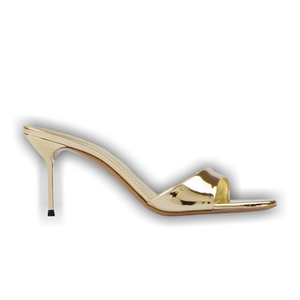 Paris Texas Wmns Lidia Mule 'Gold'