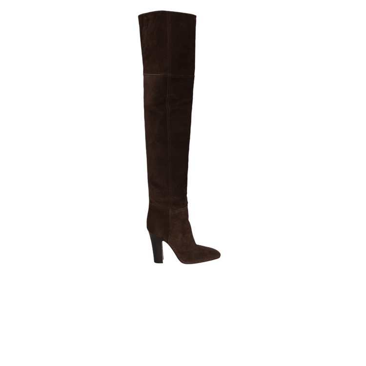 Paris Texas Wmns Lavinia Over The Knee Boot 'Brown' PX1508 XV0EL