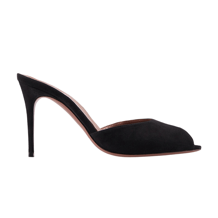 Paris Texas Wmns Vera Open Toe Mule 'Black' PX1844 XSA04