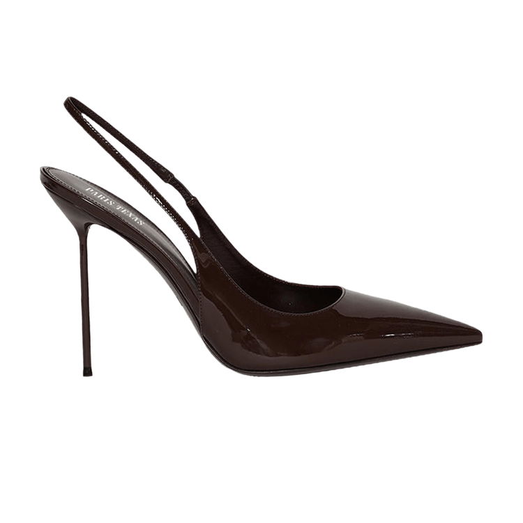 Paris Texas Wmns Lidia Slingback Heel 'Ebano' PX 913 XVN01