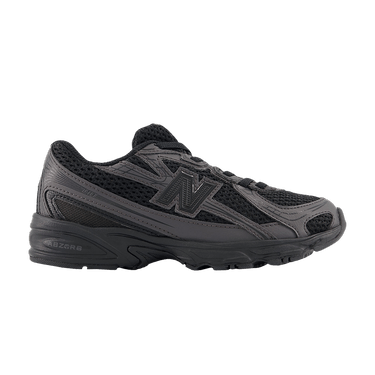 New Balance 740 Bungee Lace Little Kid 'Black Cement'