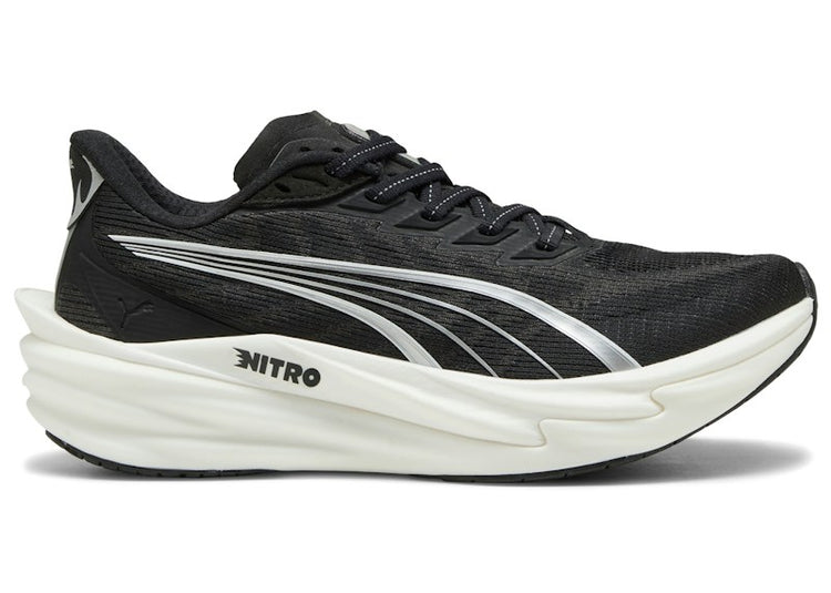 Puma Deviate Nitro 4 Black White Silver (Women's) 312124-01