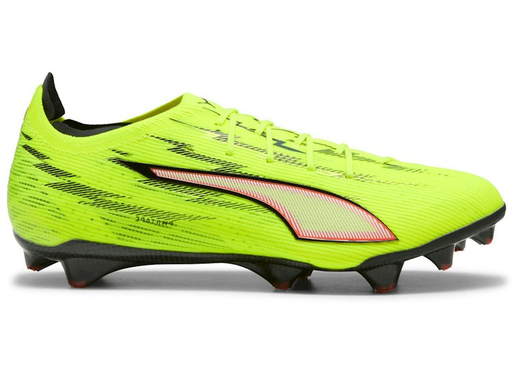 Puma Ultra 6 Carbon FG Yellow Alert Black Glowing Red Lime Squeeze 108685-01