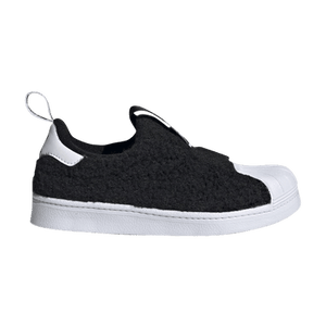 adidas Superstar 360 J 'Black Teddy Bear Fur'