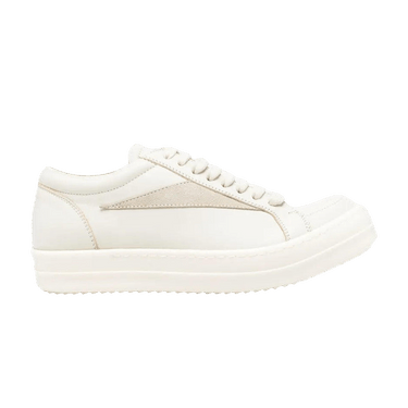 Rick Owens Wmns Scarpe Pelle Vintage Sneaker 'Dirty Milk Pearl'