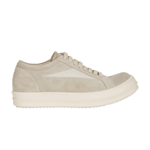 Rick Owens Wmns Scarpe Pelle Vintage Sneaker 'Pearl Dirty Milk'