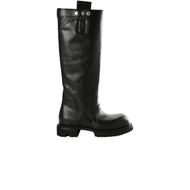 Rick Owens Wmns Knee Pull On Gabe Boot 'Black'