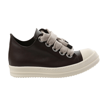 Rick Owens Wmns Jumbolace Low Geobasket 'Macassar Milk'