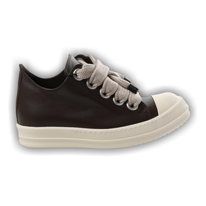 Rick Owens Wmns Jumbolace Low Geobasket 'Macassar Milk'