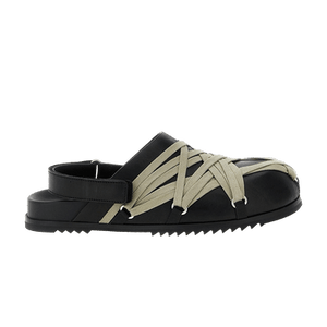 Rick Owens Wmns Megalaced Mule Granola 'Black'