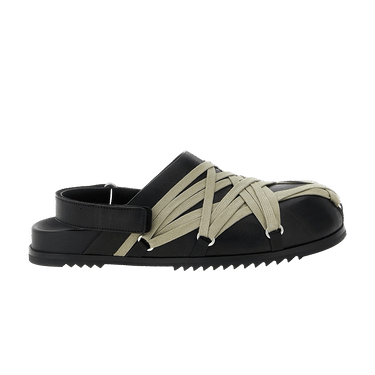 Rick Owens Wmns Megalaced Mule Granola 'Black'