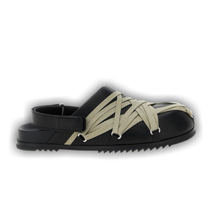 Rick Owens Wmns Megalaced Mule Granola 'Black'