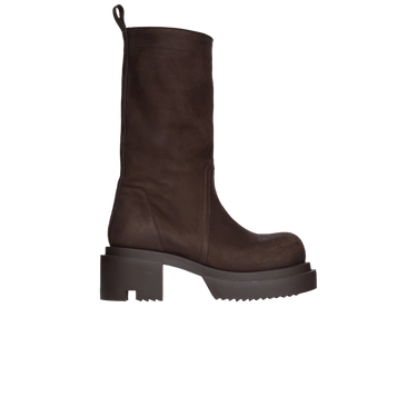 Rick Owens Wmns Concordians Calf Pull On Bogun Boot 'Brown'