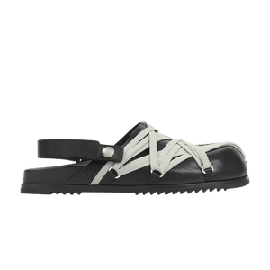 Rick Owens Megalace Granola Mule 'Black'