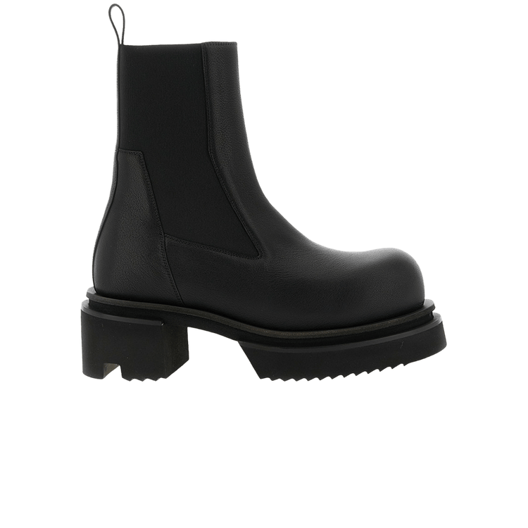 Rick Owens Black Temple Beatle Bogun Chelsea Boot 'Black' RU01F2832 LGG09