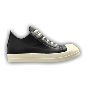 Rick Owens Ramones Low Sneaker 'Black Milk'