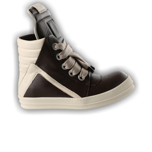 Rick Owens Jumbolace Geobasket Sneaker 'Macassar Milk'