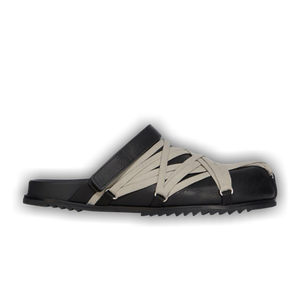 Rick Owens Concordians Megalaced Mule Granola 'Black'