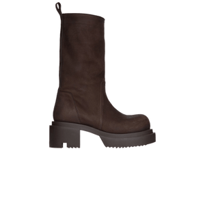 Rick Owens Concordians Calf Pull On Bogun Boot 'Brown'