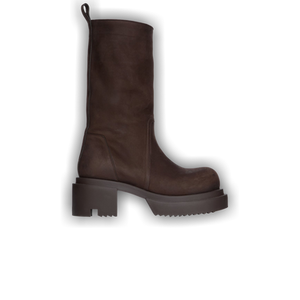 Rick Owens Concordians Calf Pull On Bogun Boot 'Brown'