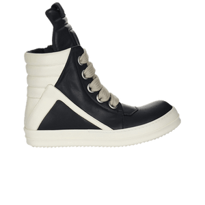 Rick Owens Concordians Jumbo Laced Geobasket 'Black Milk'