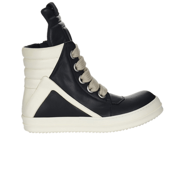 Rick Owens Concordians Jumbo Laced Geobasket 'Black Milk'