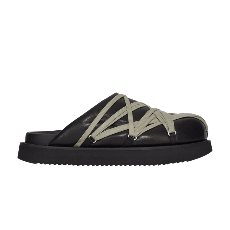 Rick Owens Padded Megalace Platform 'Black Pearl' RU02F4803 LGYW1 98