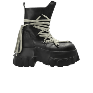 Rick Owens Megalace Mega Tractor 'Black Pearl Black'
