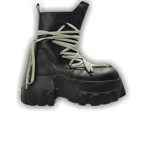 Rick Owens Megalace Mega Tractor 'Black Pearl Black'