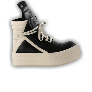 Rick Owens Mega Bumper Geobasket 'Black Milk'