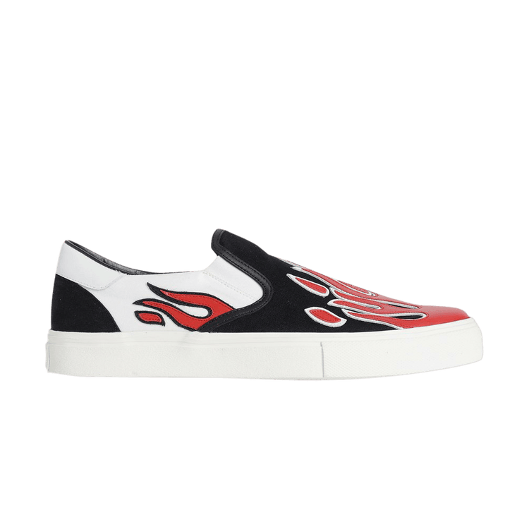 Amiri Slip-On 'Flame - Black White Red' S0F23149CL BWR