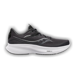 Saucony Wmns Ride 15 Wide 'Black White'