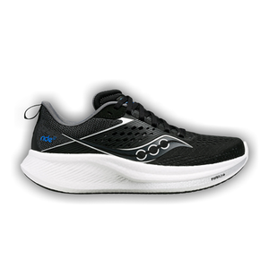 Saucony Wmns Ride 17 Wide 'Black White'