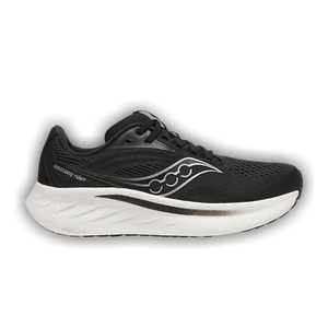 Saucony Wmns Ride 18 Wide 'Black White'