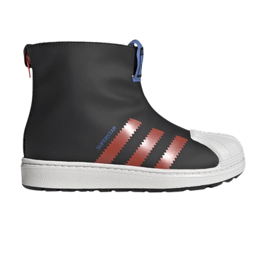 Adidas Superstar 360 Rain Boot J 'Black Bright Red'
