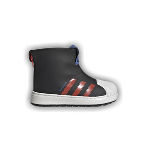 Adidas Superstar 360 Rain Boot Infant 'Black Bright Red'