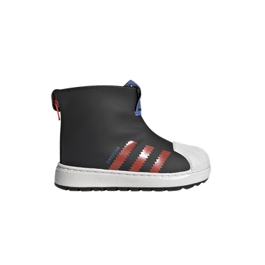 Adidas Superstar 360 Rain Boot Infant 'Black Bright Red'