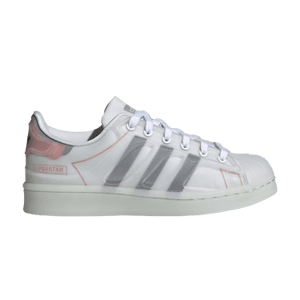 Adidas Superstar Futureshell J 'White Semi Solar Red'