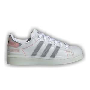 Adidas Superstar Futureshell J 'White Semi Solar Red'