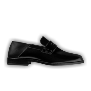 Maison Margiela Tabi Penny Loafers 'Black'