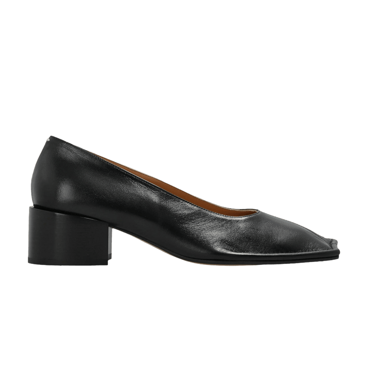 Maison Margiela Wmns Piped Pumps H45 Court Shoe 'Black' S58WL0321 P7684 T8013