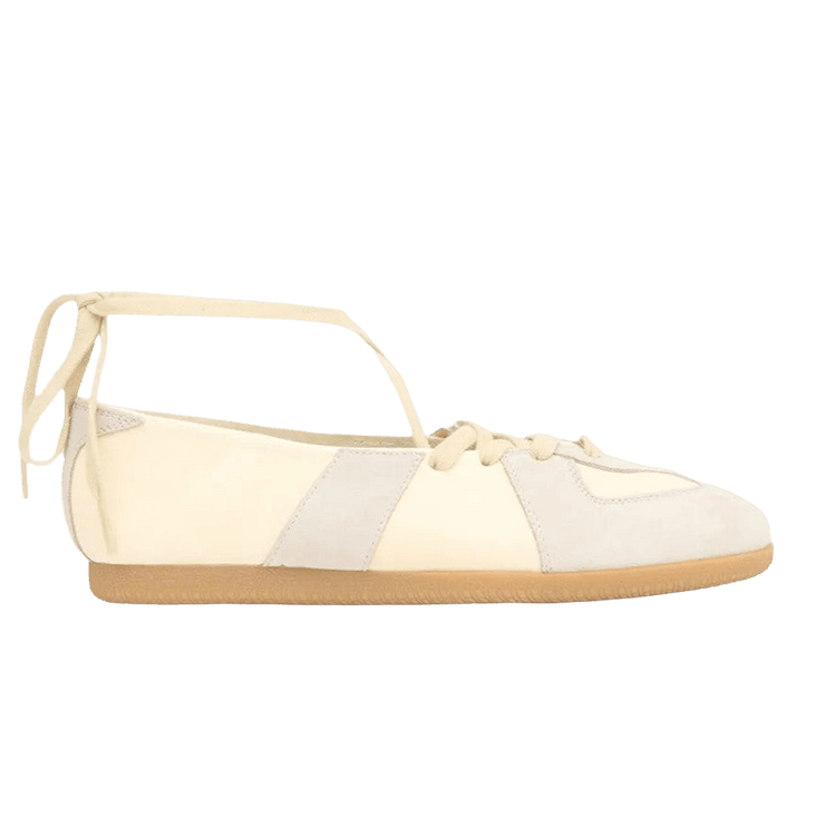 Maison Margiela Wmns Replica Soft Laced Ballets 'Bleached Sand' S58WS0297 P7790 T2073
