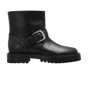 Maison Margiela Wmns Tabi County Buckle Ankle Boot 'Black'