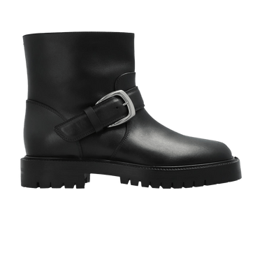 Maison Margiela Wmns Tabi County Buckle Ankle Boot 'Black'
