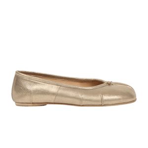Maison Margiela Wmns New Tabi Ballerina 'Cream Gold'